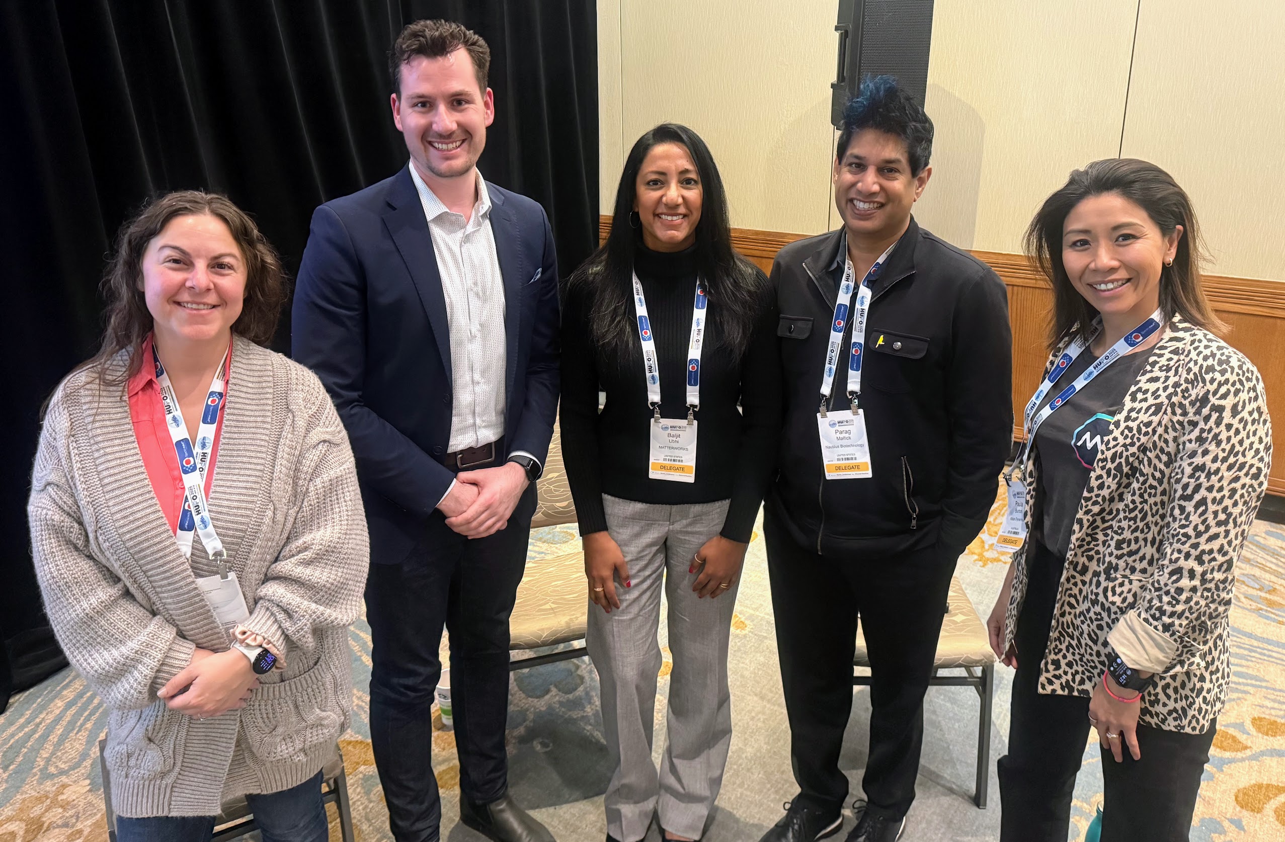 Last year's ASMS entrepreneurship workshop panel — 5 panellists