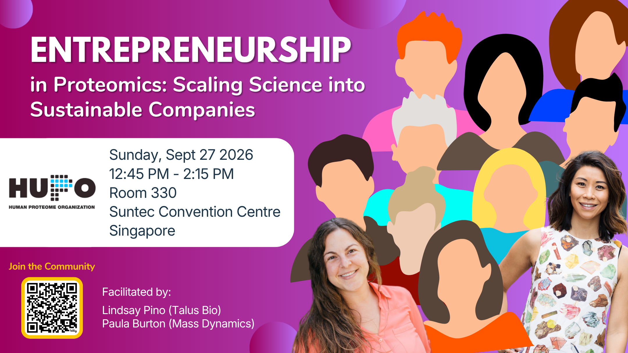 Entrepreneurship in Proteomics: Scaling Science into Sustainable Companies, HUPO 2026 workshop PW09